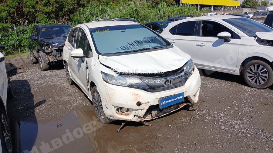 Honda Fit Exl Cvt 2017 em leilão em Guarulhos/SP