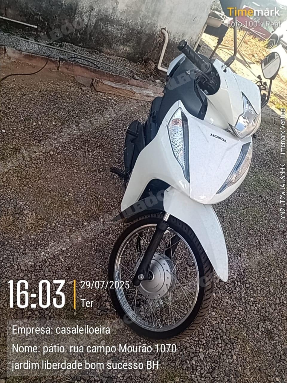 Honda em leilao em Belo Horizonte/MG