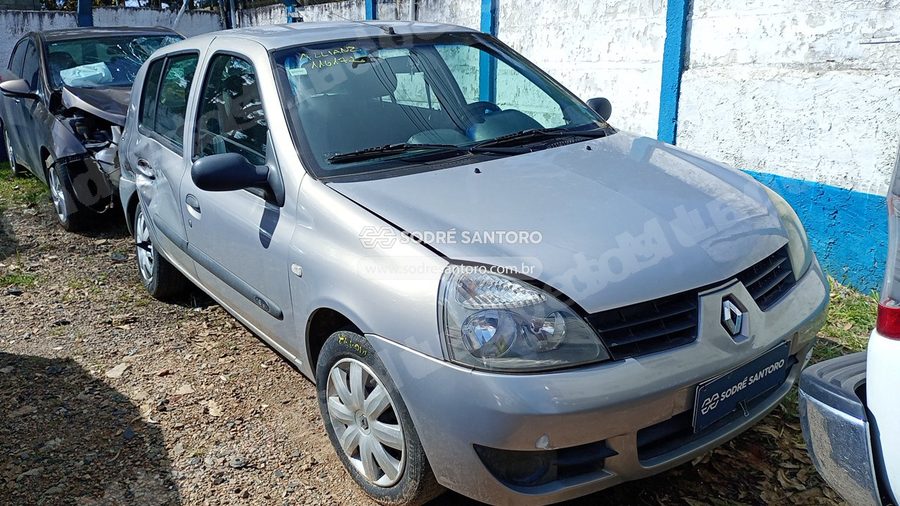 Renault Clio Exp 16 16Vh 2008 em leilão em São José dos Pinhais/PR