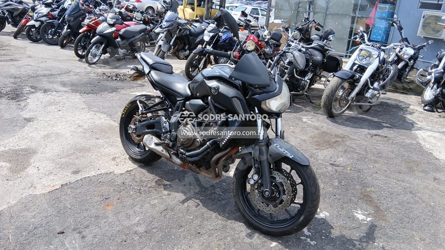 Yamaha Mt07 Abs 2022 em leilão em Guarulhos/SP