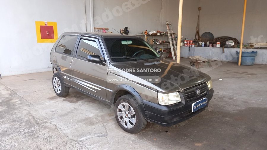 Fiat Uno Mille Way Econ 2013 em leilão em Bauru/SP