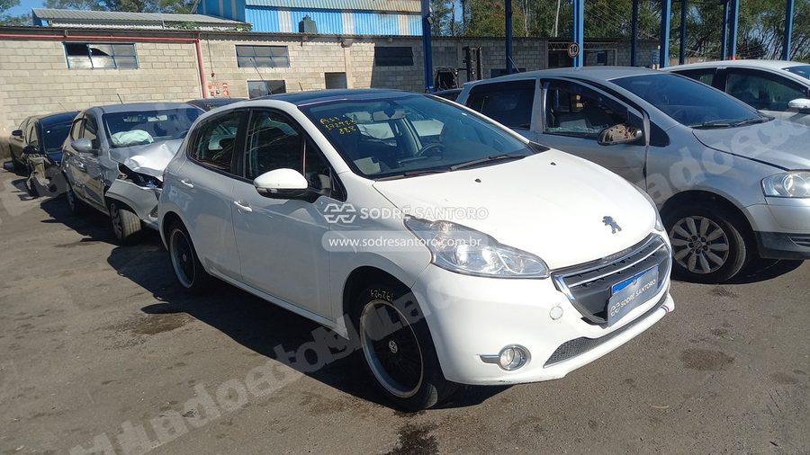 Peugeot 208 Allure 2015 em leilão em Monte Mor/SP