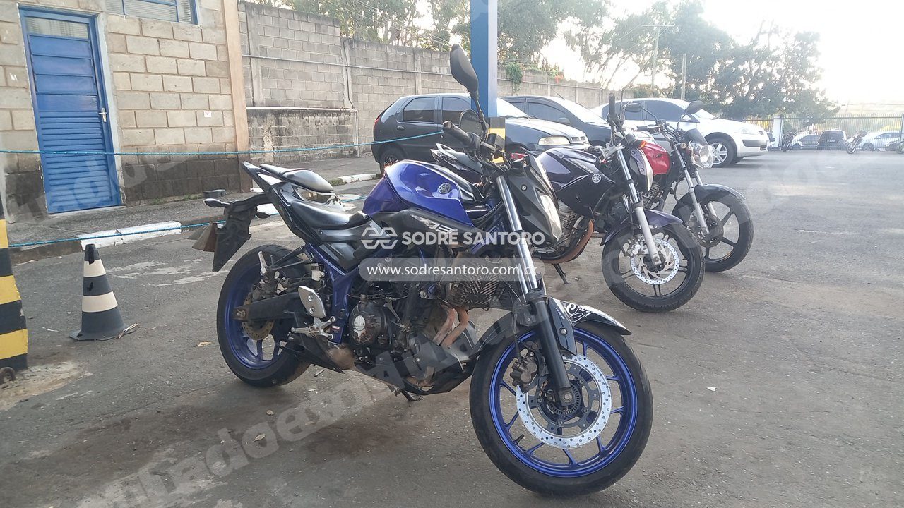 Yamaha Mt03 Abs 2020 em leilao em Monte Mor/SP