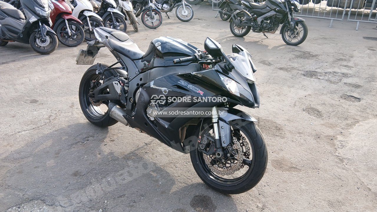 Kawasaki Ninja Zx-10Rabs 2012 em leilao em Brasil