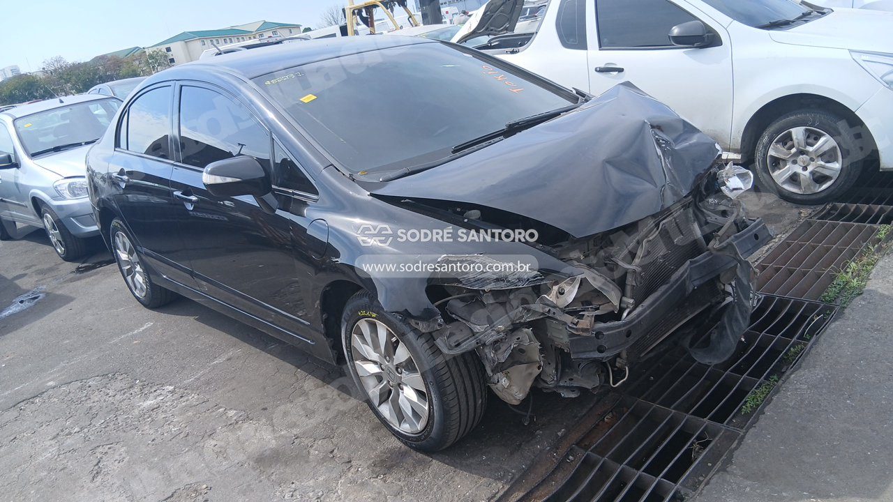 Honda Civic Lxl Flex 2011 em leilão em Brasil