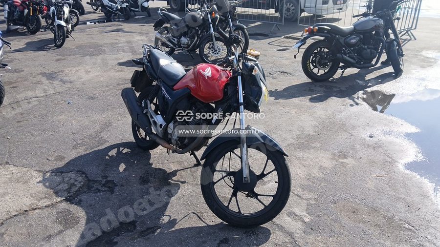 Honda Cg 160 Start 2023 em leilão em Guarulhos/SP - Lote 2