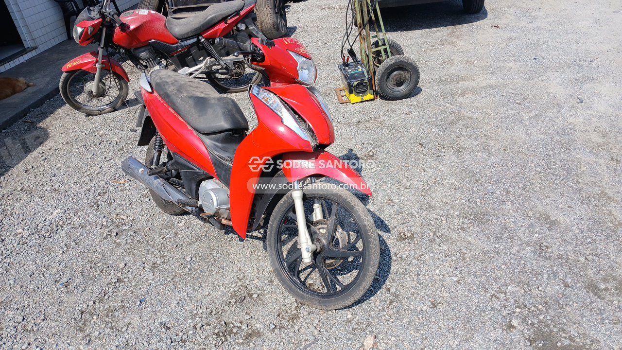 Honda Biz 125 2023 em leilão em Guarulhos/SP