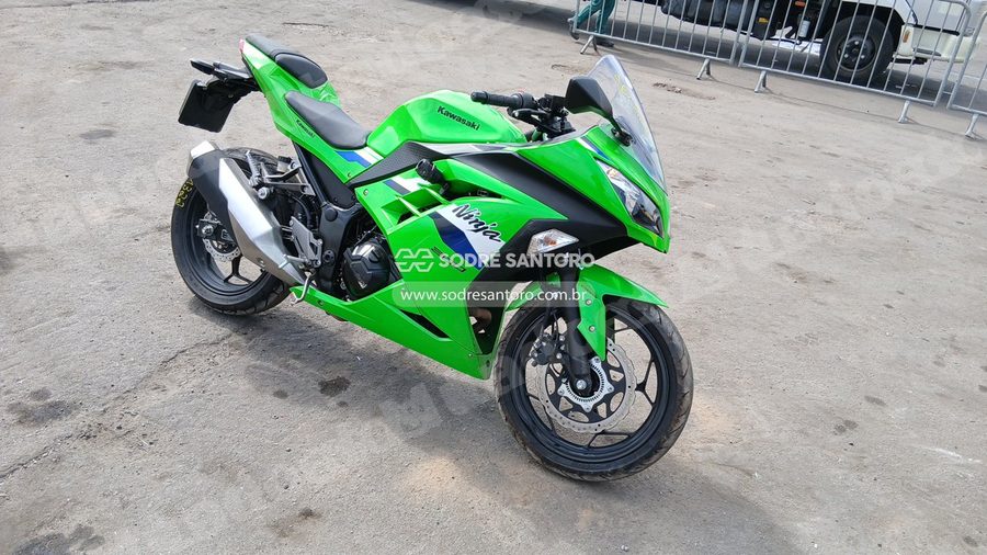 Kawasaki Ninja 300 2026 em leilão em Guarulhos/SP