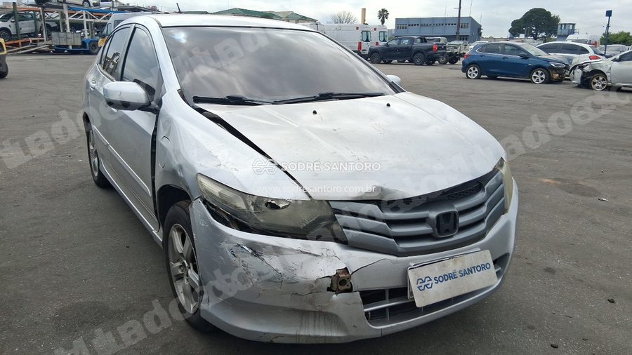 Honda City Dx Flex 2011 em leilão em Guarulhos/SP