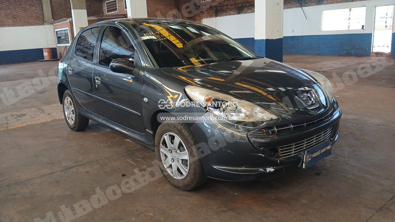Peugeot 207  Xr 2012 em leilão em Sertãozinho/SP