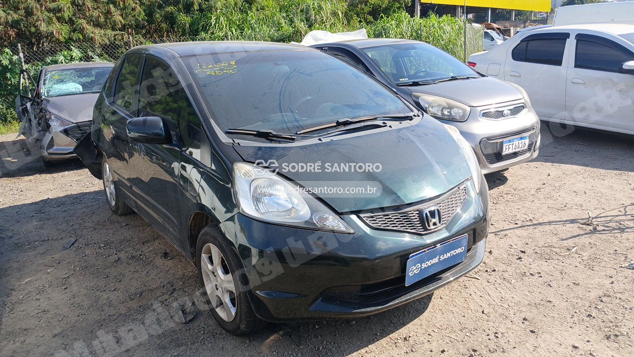 Honda Fit Lx Flex 2009 em leilao em Guarulhos/SP
