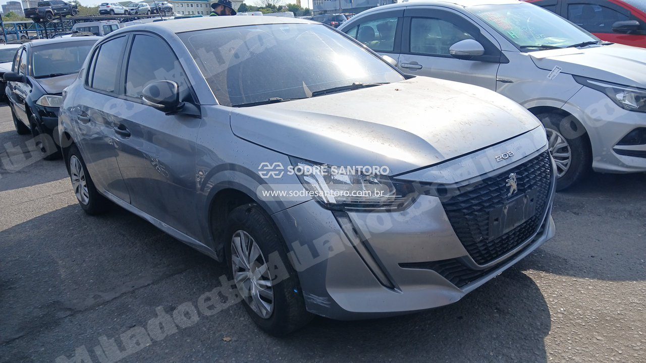 Peugeot 208 Like Mt 2024 em leilão em Guarulhos/MT