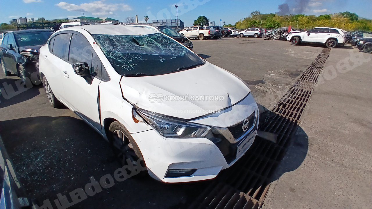 Nissan Versa Advnc Cvt 2022 em leilao em Brasil