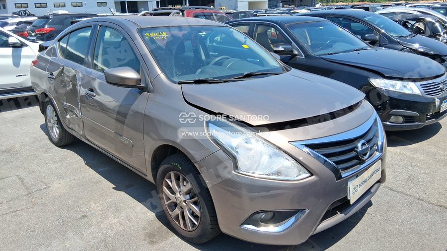 Nissan Versa 16 Sl 2016 em leilão em Guarulhos/SP