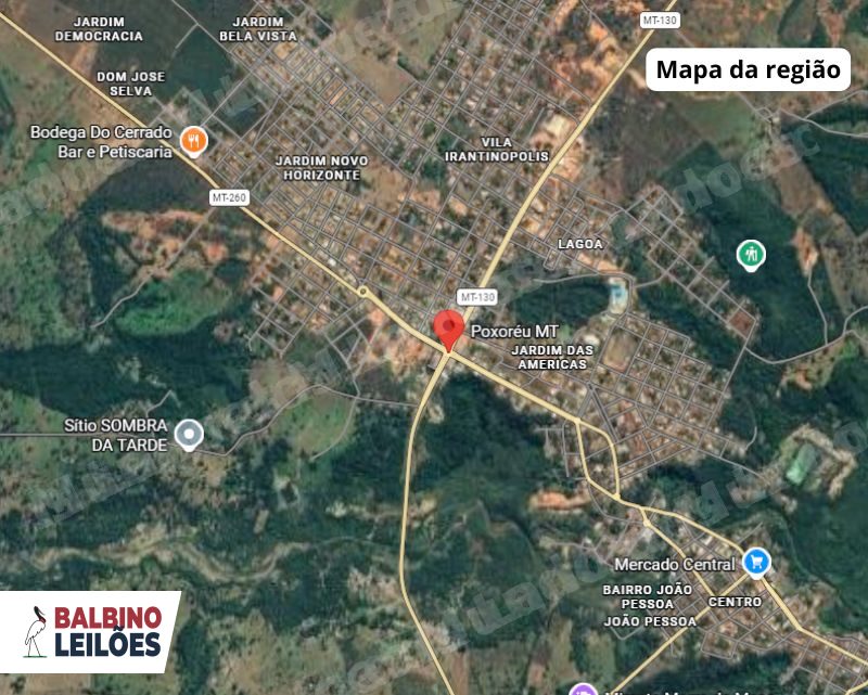 Terreno em leilao em Poxoréo/MT