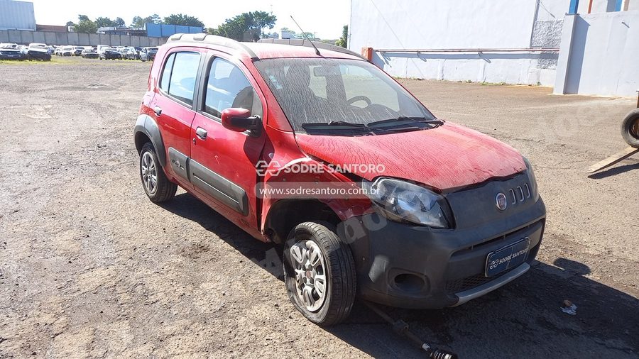 Fiat Uno Way 1.0 2012 em leilão em Bauru/SP