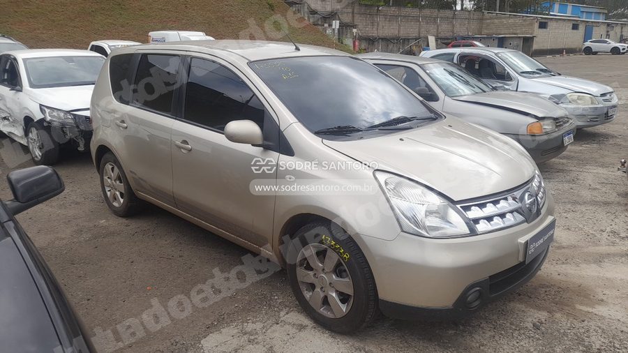 Nissan Livina 18Sl 2010 em leilão em Monte Mor/SP