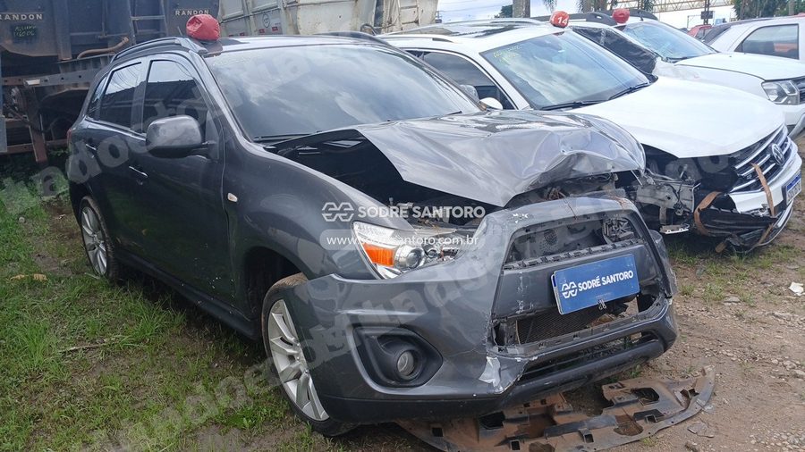 Mitsubishi Asx 2.0 Cvt 2015 em leilão em São José dos Pinhais/PR