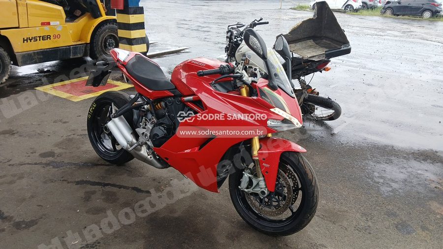 Ducati Supersport S 2018 em leilão em Monte Mor/SP