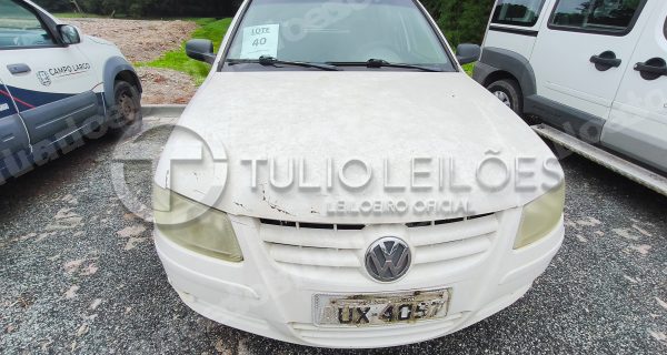 Vw Gol em leilão em Campo Largo/PR - Lote 4
