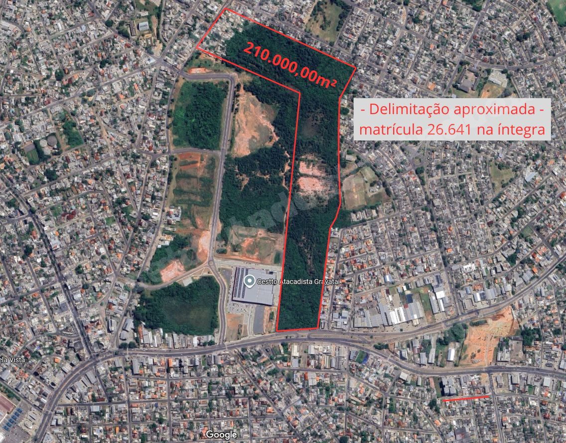 Terreno em leilao em Gravataí/RS