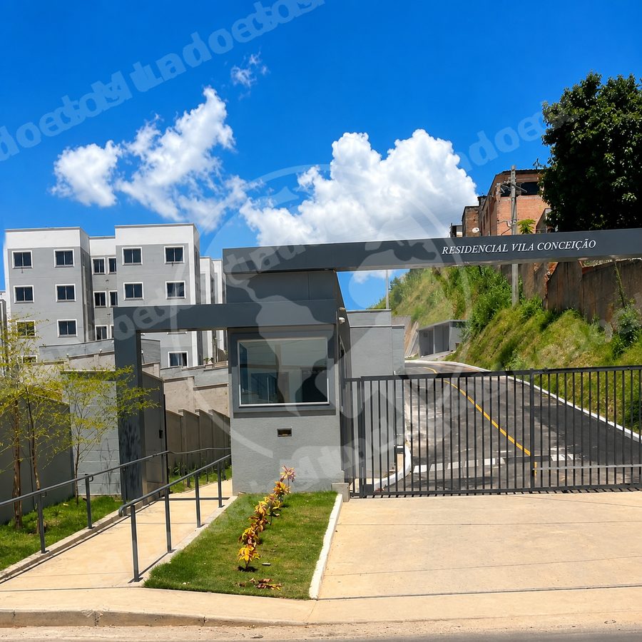 Apartamento de 46 m2 em leilão em Ribeirão das Neves/MG