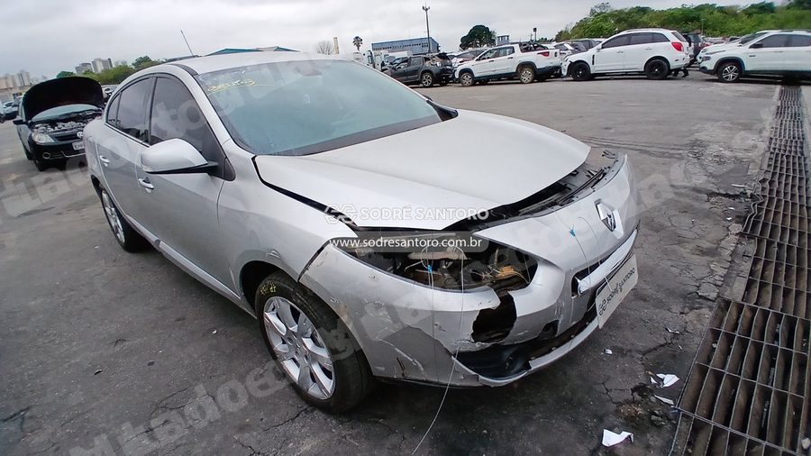 Renault Fluence 2013 em leilão em Guarulhos/SP