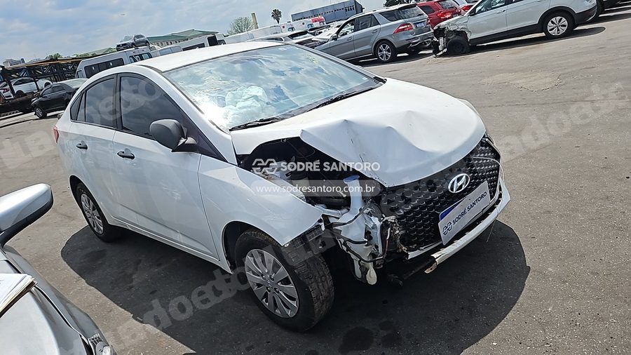 Hyundai Hb20S 1.0M Uniq 2019 em leilão em Guarulhos/SP