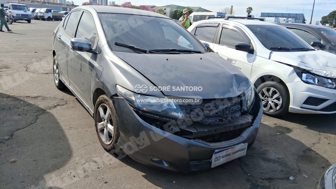 Honda City Lx Flex 2010 em leilao em Brasil