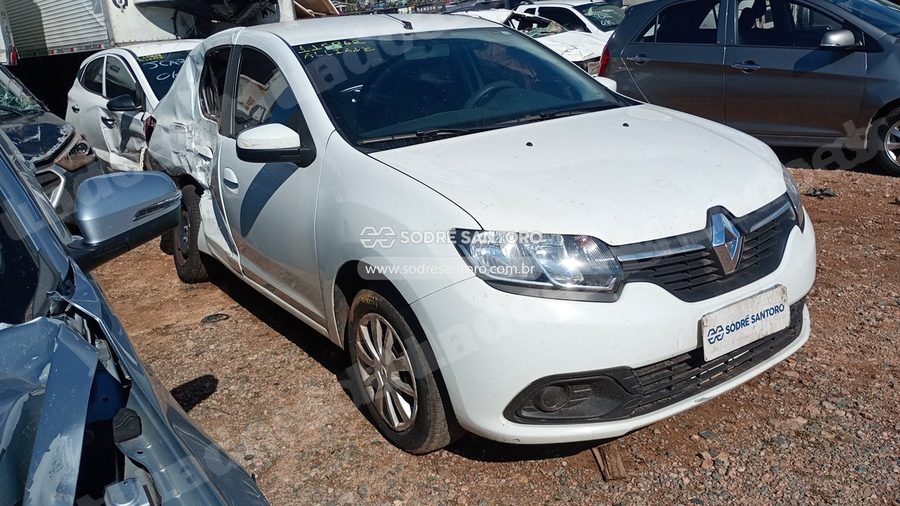 Renault Logan Expr 1016V 2017 em leilão em São José dos Pinhais/PR