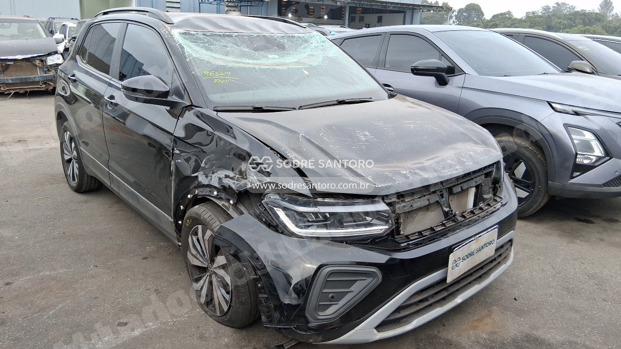 Volkswagen T Cross Tsi 2025 em leilão em Brasil