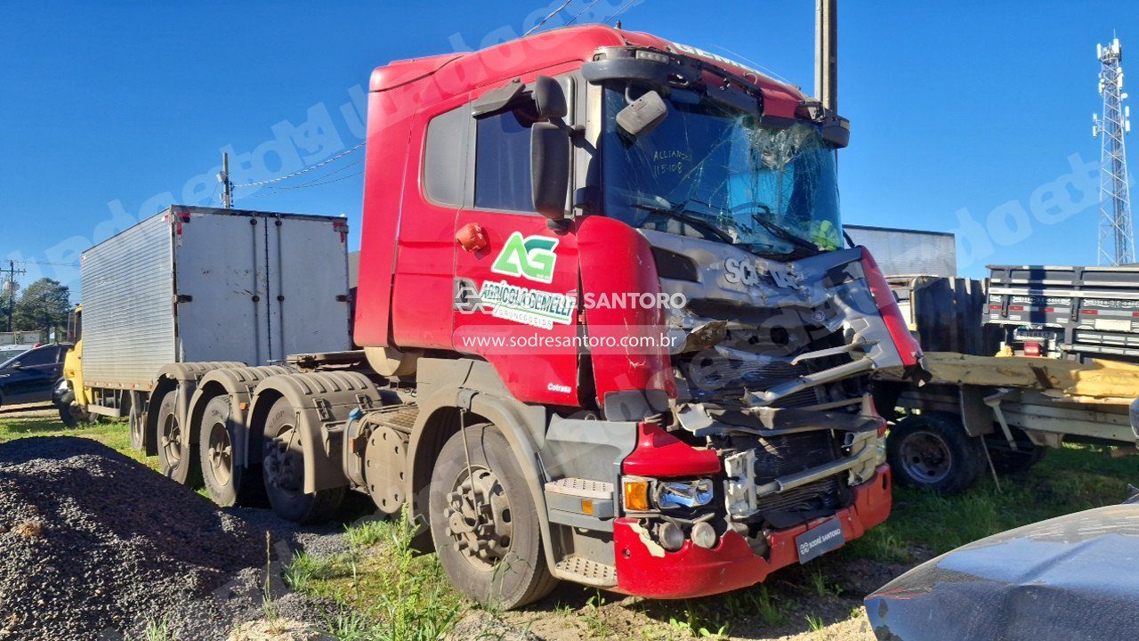 Scania R440 A8X2 4 2017 em leilao em São José dos Pinhais/PR