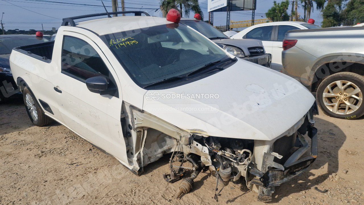 Volkswagen Saveiro Rb Mbvs 2020 em leilao em São José dos Pinhais/PR