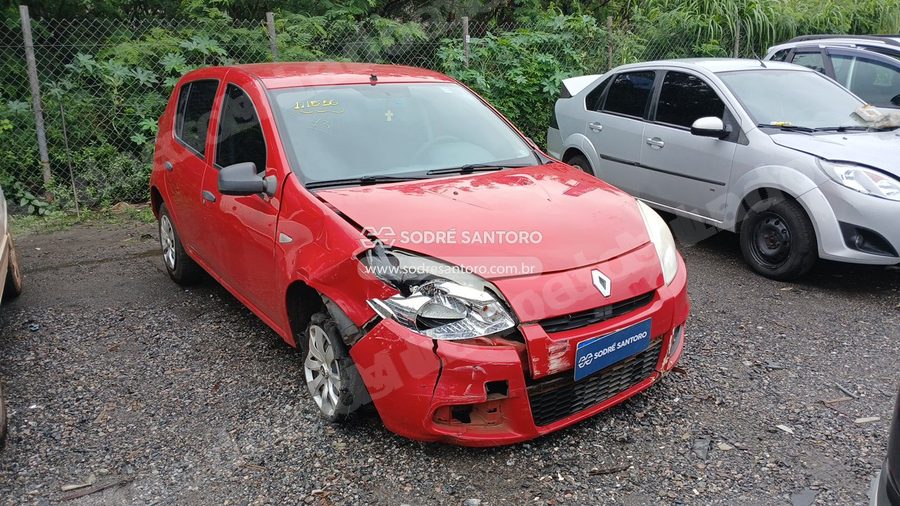 Renault Sandero 2012 em leilão em Guarulhos/SP