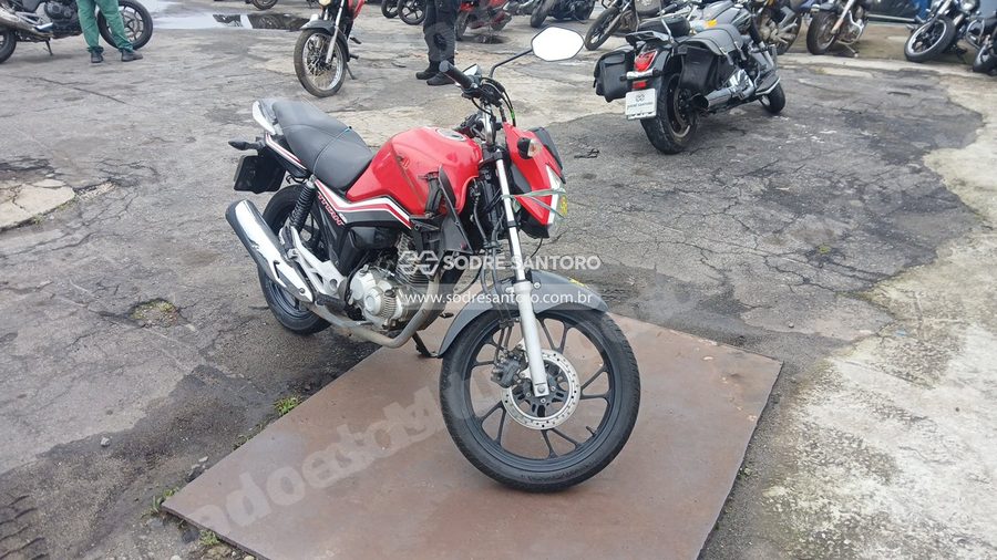 Honda Cg 160 Titan 2019 em leilão em Guarulhos/SP