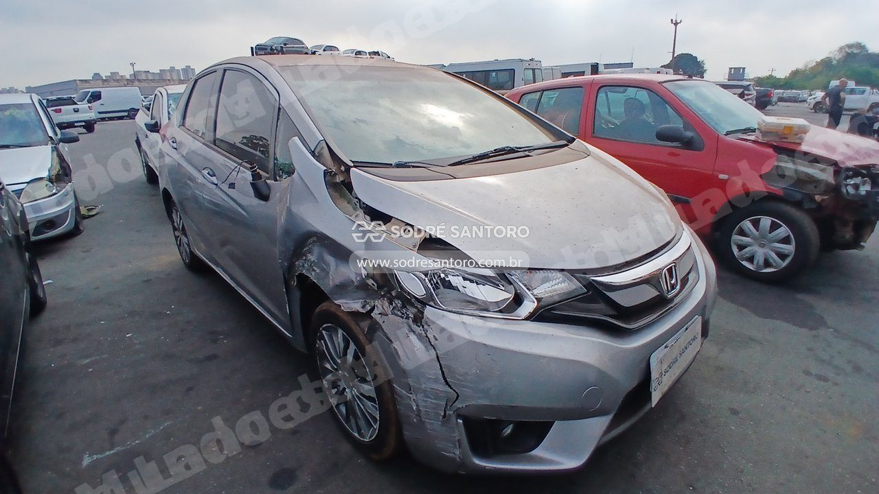 Honda Fit Exl Cvt 2017 em leilão em Brasil