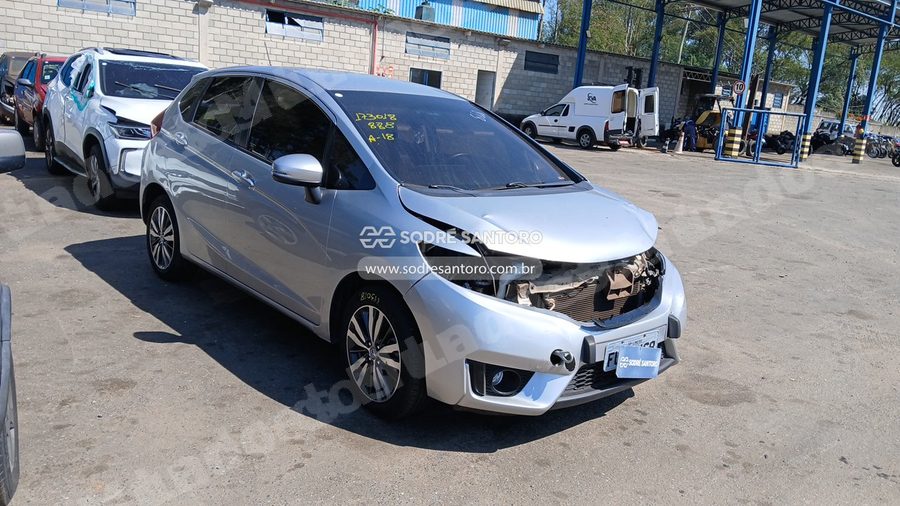 Honda Fit Exl Cvt 2015 em leilão em Monte Mor/SP