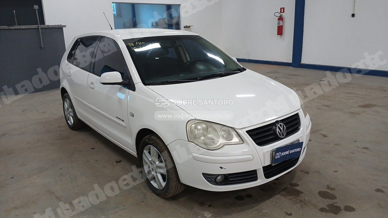 Volkswagen Polo 1.6 Sportline 2008 em leilao em São José dos Pinhais/PR