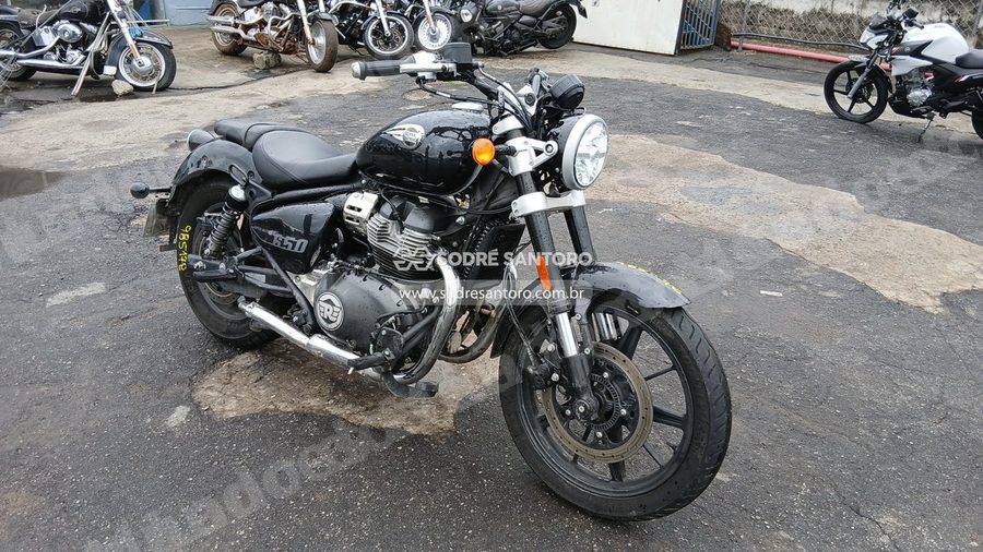 Royal Enfield Super Meteor 650 2026 em leilão em Guarulhos/SP