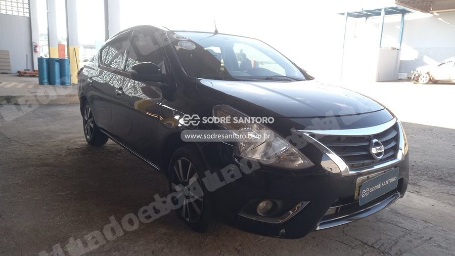 Nissan Versa 16Sl Cvt 2019 em leilão em Bauru/SP