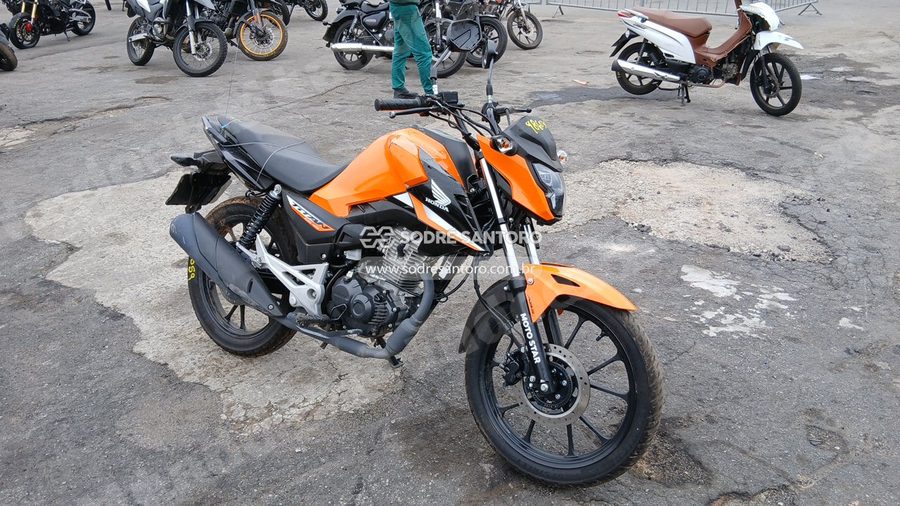Honda Cg 160 Titan 2025 em leilão em Guarulhos/SP