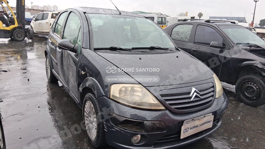 Citroen C3 Excl 16 Flex 2008 em leilão em Guarulhos/SP