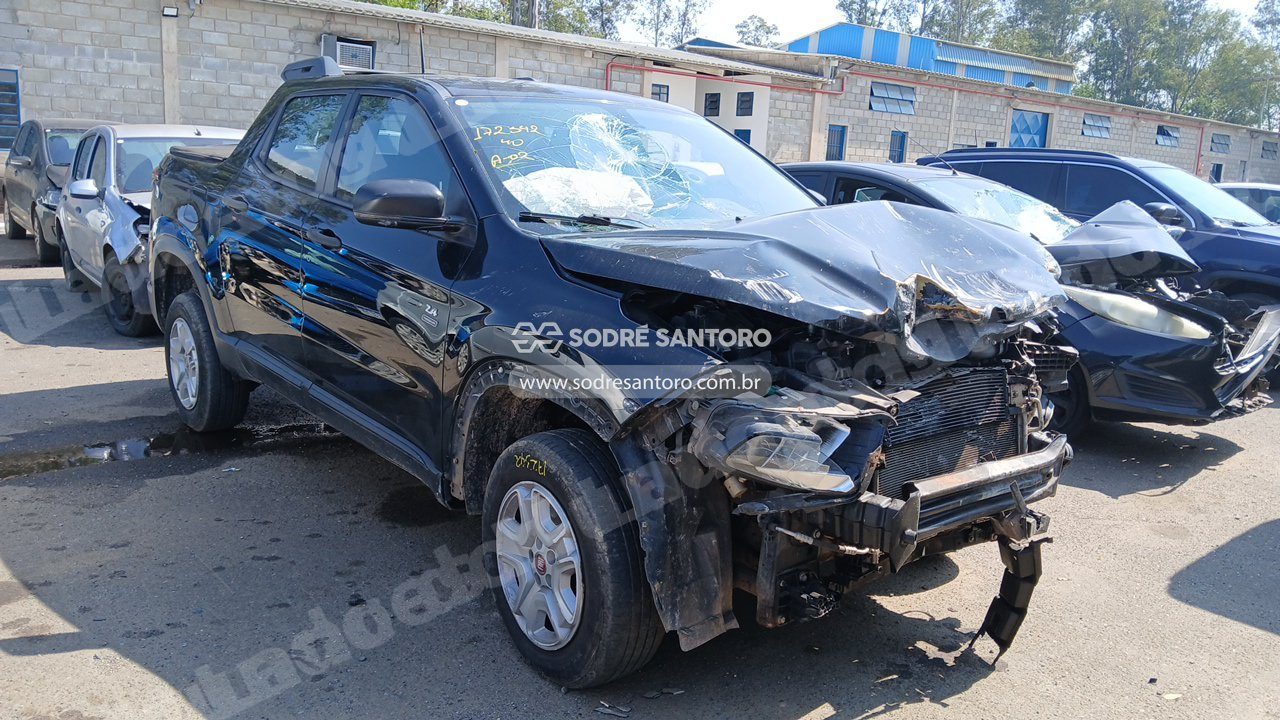 Fiat Toro Freedom At9 2018 em leilão em Monte Mor/SP
