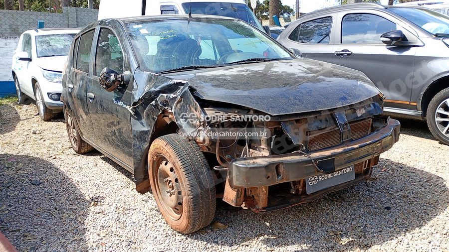 Renault Sandero Exp1016V 2014 em leilão em São José dos Pinhais/PR