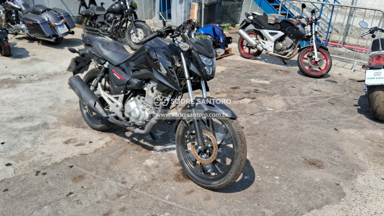 Honda Cg 160 Fan 2025 em leilao em Brasil - Lote 2