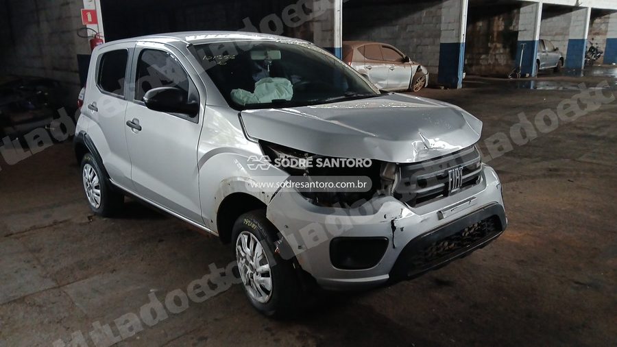 Fiat Mobi Like 2022 em leilão em Ribeirão Preto/SP