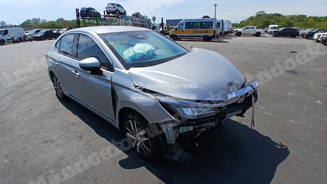 Honda City Touring 2022 em leilão em Guarulhos/SP