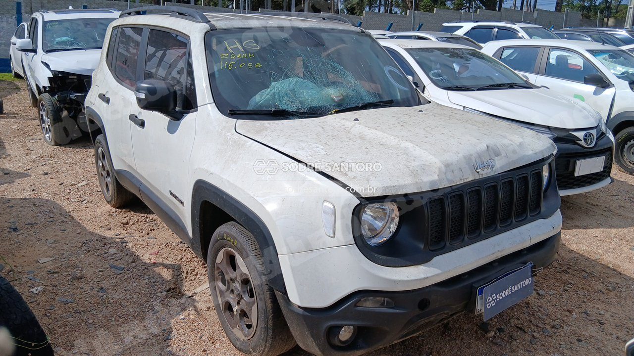 Jeep Renegade 1.8 At 2020 em leilão em São José dos Pinhais/PR