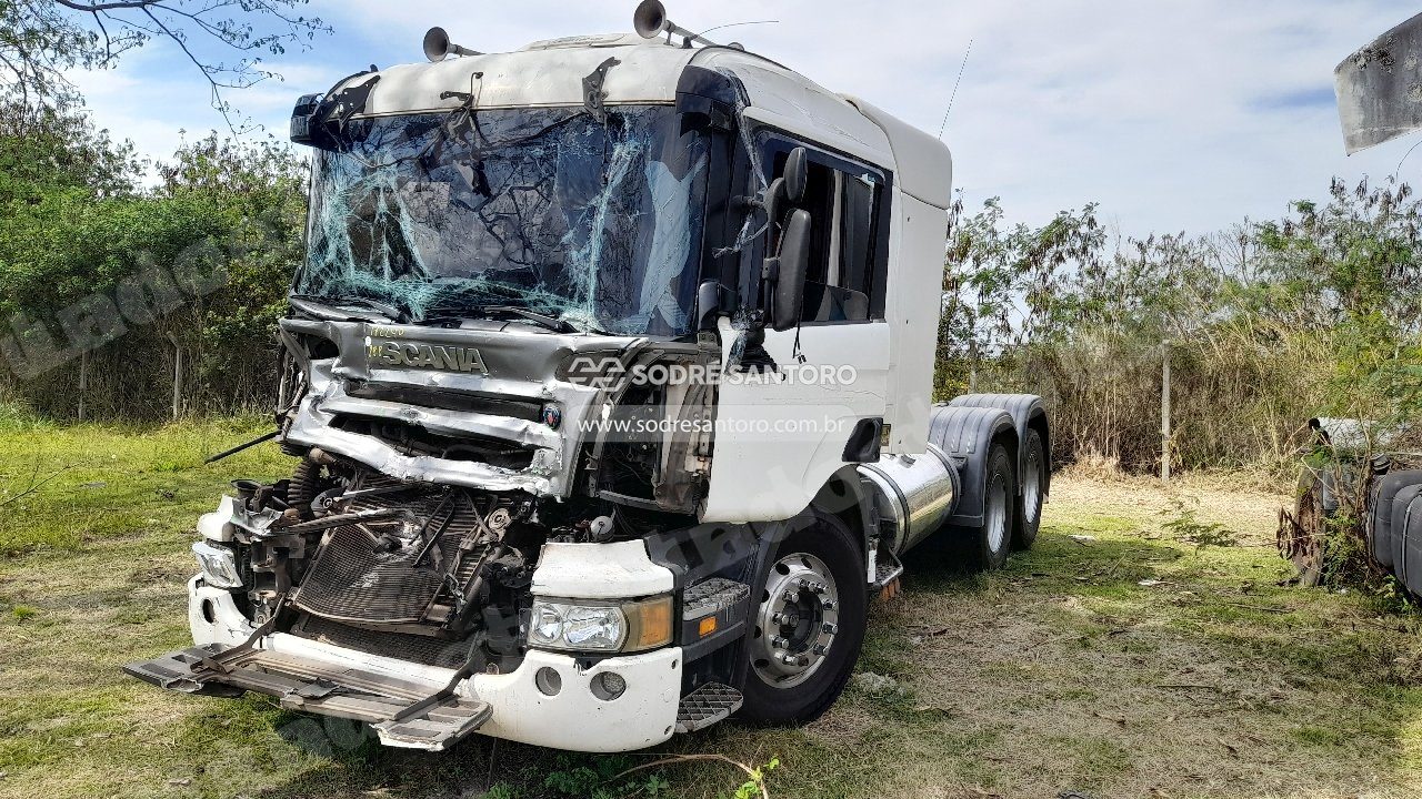 Scania P 340 A6X2 2010 em leilao em Monte Mor/SP