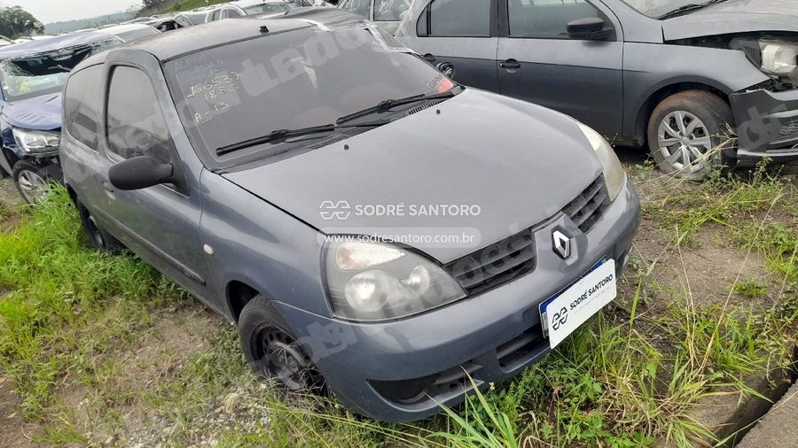 Renault Clio Cam 10H3P 2011 em leilão em Monte Mor/SP
